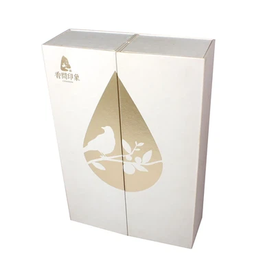 Art Paperlinen Photo Box Packaging Custom Clamshell Book Shape Gift Box Bil-Kalanja Bjankerija tar-Ritratti